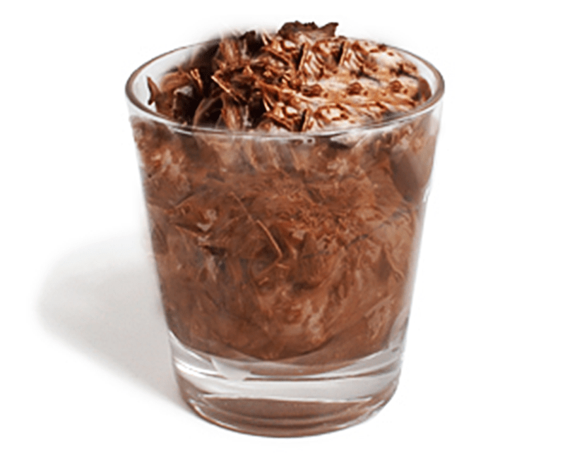 dark chocolate mousse