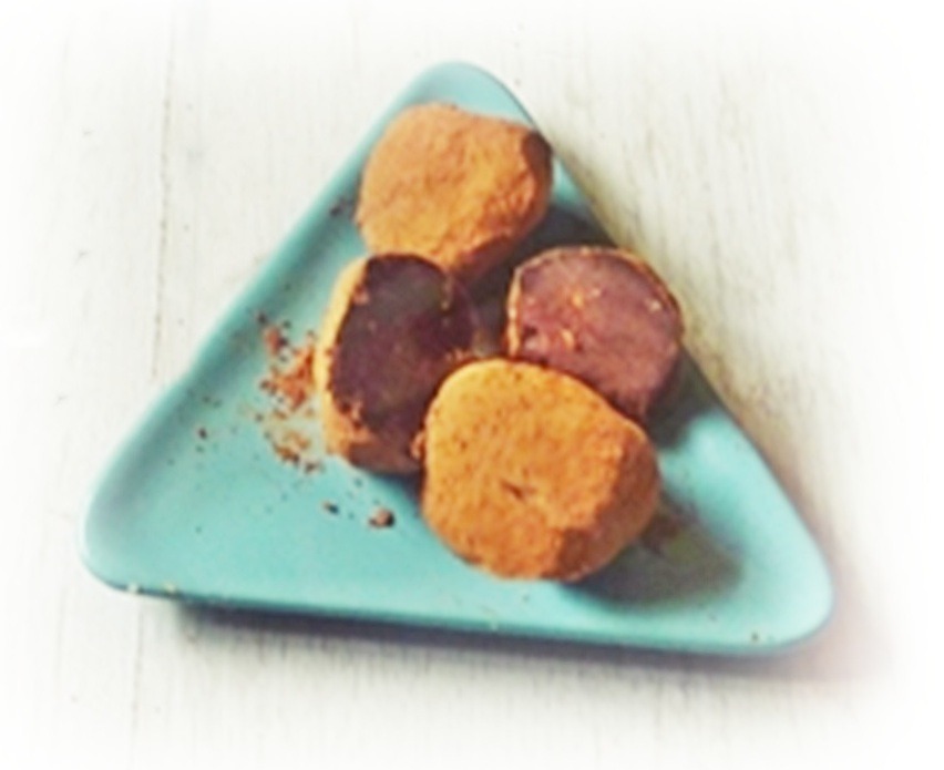 chocolate and clotted cream truffles