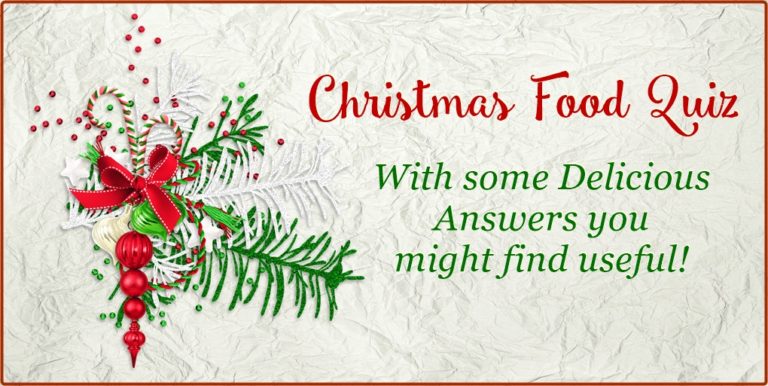 Christmas Food Quiz – With Some Delicious Answers! ~ Sudden Lunch!