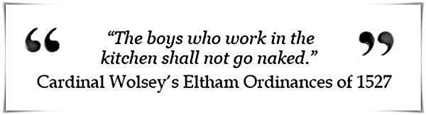 Cardinal Wolsey's Ordinance