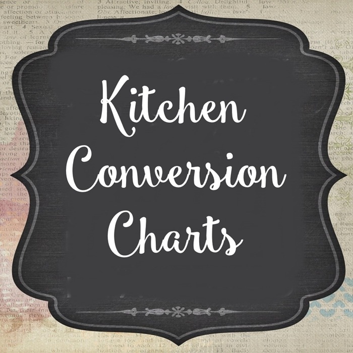 Kitchen Conversion Chart Magnet – Busy Bee Meals